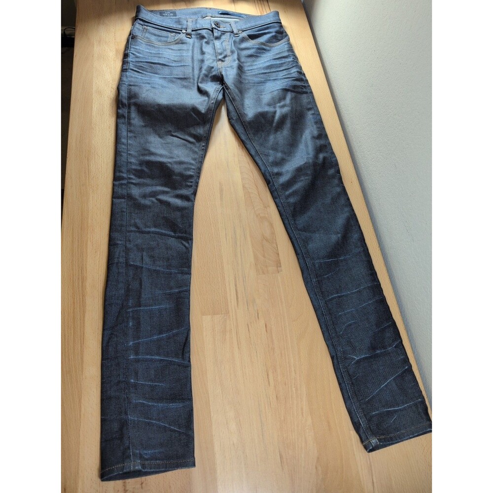 Jude Neale Blade Ice Selvedge Slim Tapered Fit Jeans Mens Size 29x34